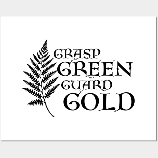 GRASP GREEN GUARD GOLD. Posters and Art